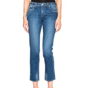 AMO Denim Kate Mid-Rise Crop Jeans in Mariner